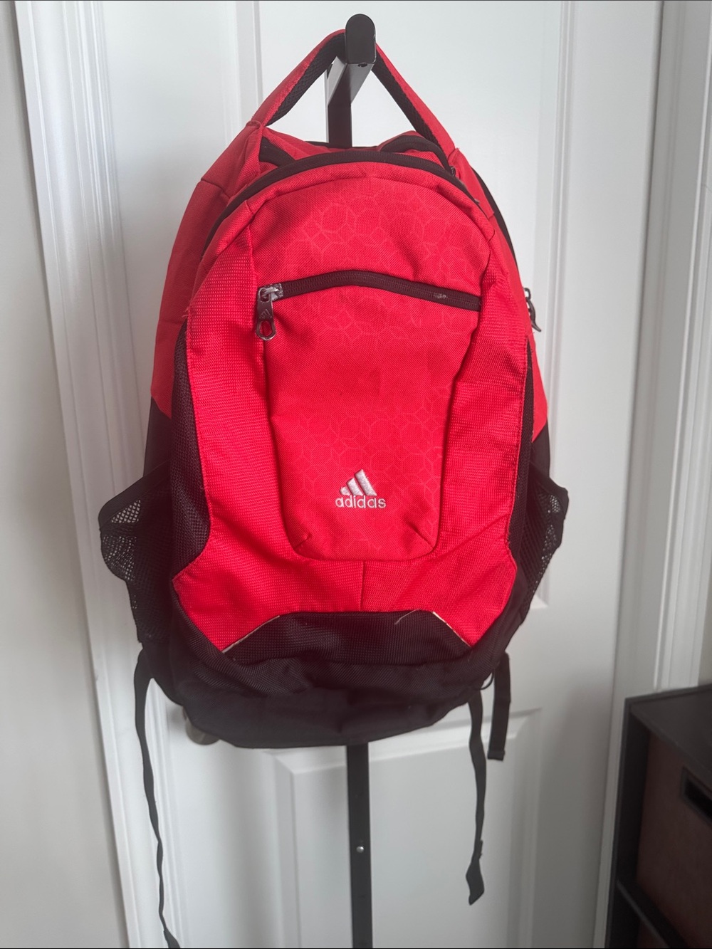 adidas Red and Black Everyday Sports Backpack